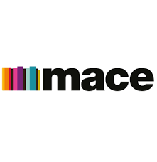 mace logo - coloured building blocks next to black text 