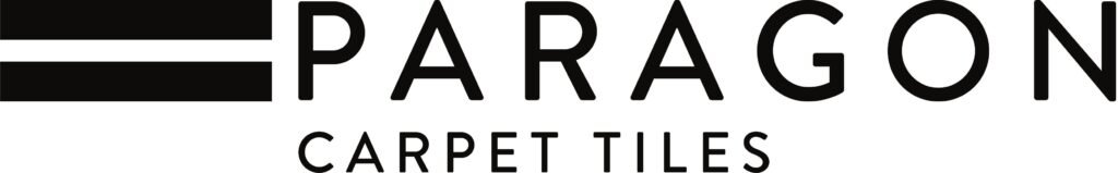 Paragon Carpet Tiles logo in black font