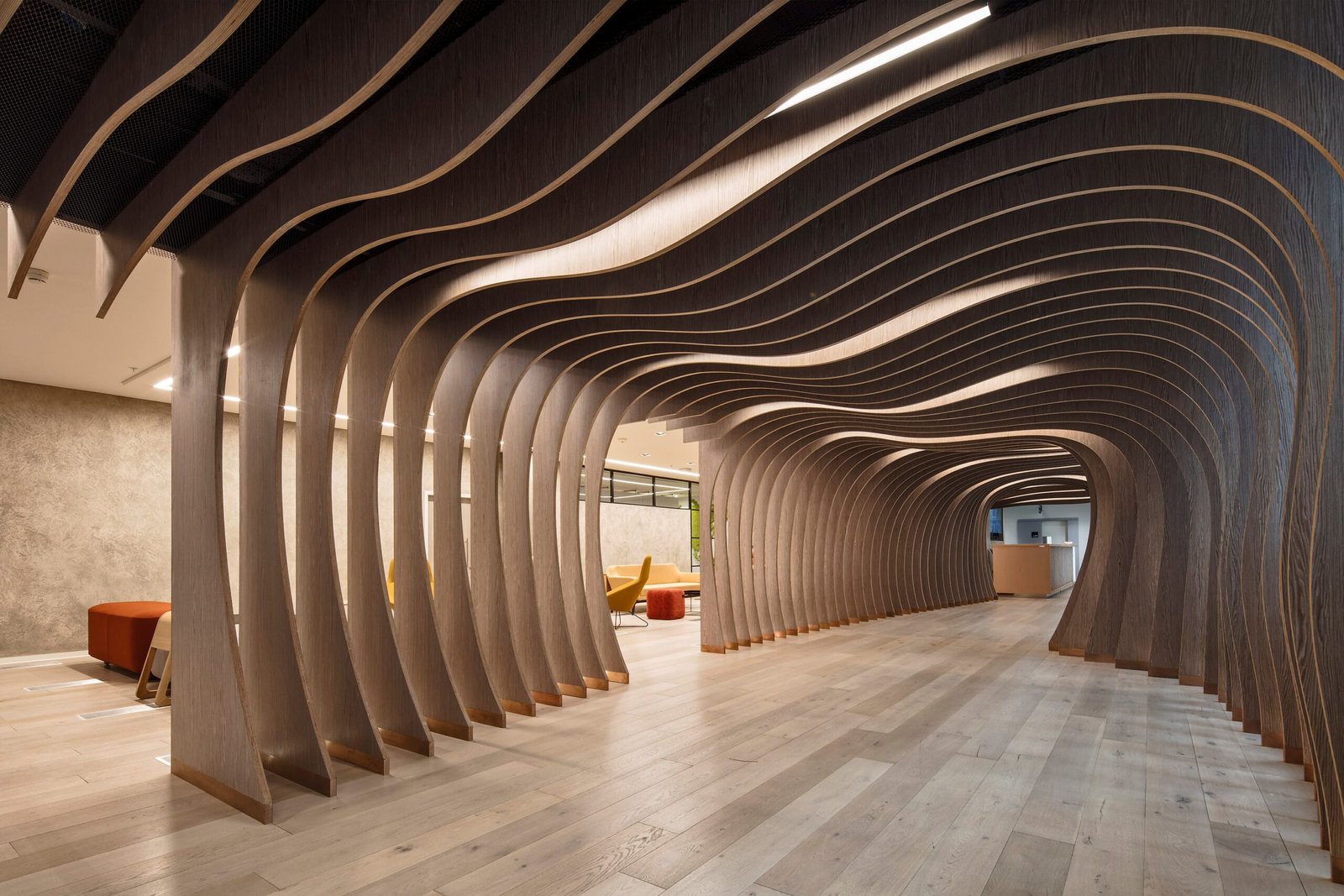 Broadleaf magnetic wood flooring