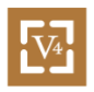 V4 logo magnetic wood flooring